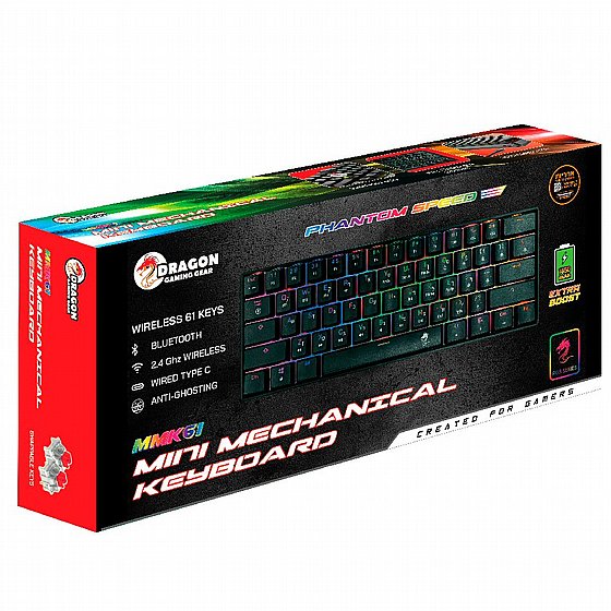 ����� ������� ���� ����� ������� Dragon RGB GPDRA-MMK61-B - ��� ����
