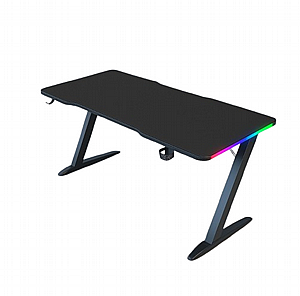 שולחן גיימינג Nordic Zero Lag RGB עם משטח לעכבר שולחן גיימינג Nordic Zero Lag RGB עם משטח לעכבר