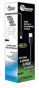 כבל טעינה USB Type-C for XBOX.S.X/PS5 כבל טעינה USB Type-C for XBOX.S.X/PS5