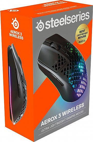 ���� ������� ������ SteelSeries Aerox 3 Ultra Lightweight - ��� ���� Onyx