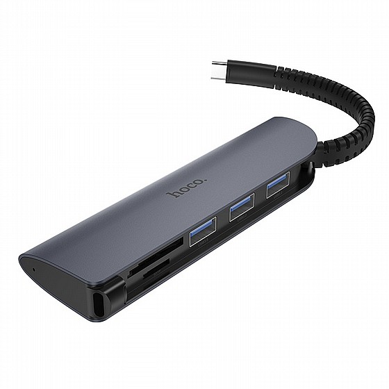 ����  Type-C to USB3.0*3 + SD + TF