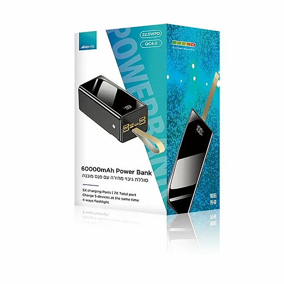 ����� ����� PBPD60 Nordic 60000mAH PD 22.5W