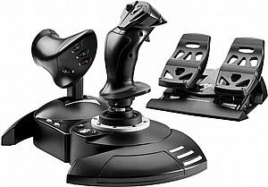 ערכת ג'וייסטיק טיסה + דוושות מייצב כיוון Thrustmaster T.Flight Kit X עבור Xbox One ו-PC ערכת ג'וייסטיק טיסה + דוושות מייצב כיוון Thrustmaster T.Flight Kit X עבור Xbox One ו-PC