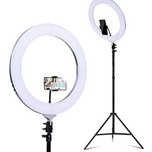 רינג לייט גודל 45 ס"מ בעוצמה 80W רינג לייט גודל 45 ס"מ בעוצמה 80W