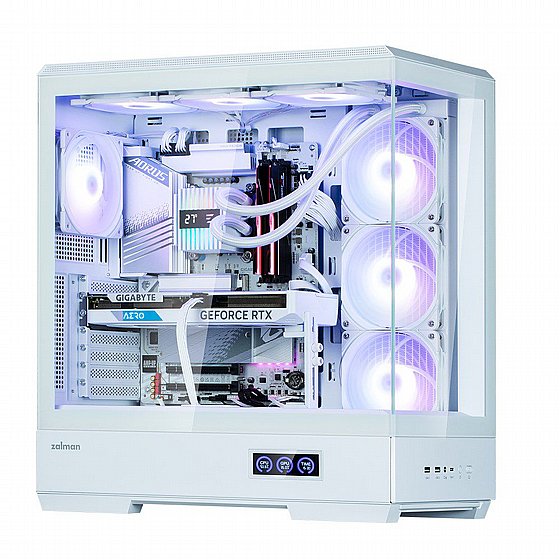 ���� �������  32GB RTX 4060 Intel I7 - ZALMAN P50 ARGB CASE White 