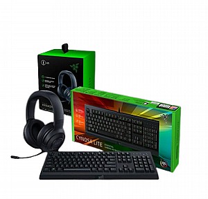 בנדל RAZER מקלדת cynosa lite + אוזניות kraken x lite בנדל RAZER מקלדת cynosa lite + אוזניות kraken x lite