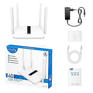  ����� cudy 4G LTE AC1200 Dual Band Wi-Fi Router, Model LT450
